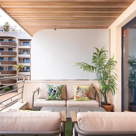 Апартаменты Tropical Gigantes # Sea Views # Pool # Hot Tub